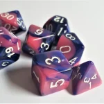 Akciós ár Dobókocka készlet Pink Galaxy