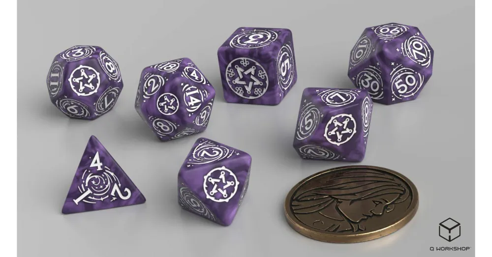 Bestseller Dobókocka készlet, Witcher Yenenfer - Lilac and Gooseberries