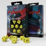 Biztonságos fizetés Dobókocka készlet - Cyberpunk Red Danger Zone (7 db-os szett)