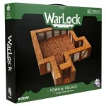 WarLock Tiles 1" Town & Village Straight Walls Expressz szállítás