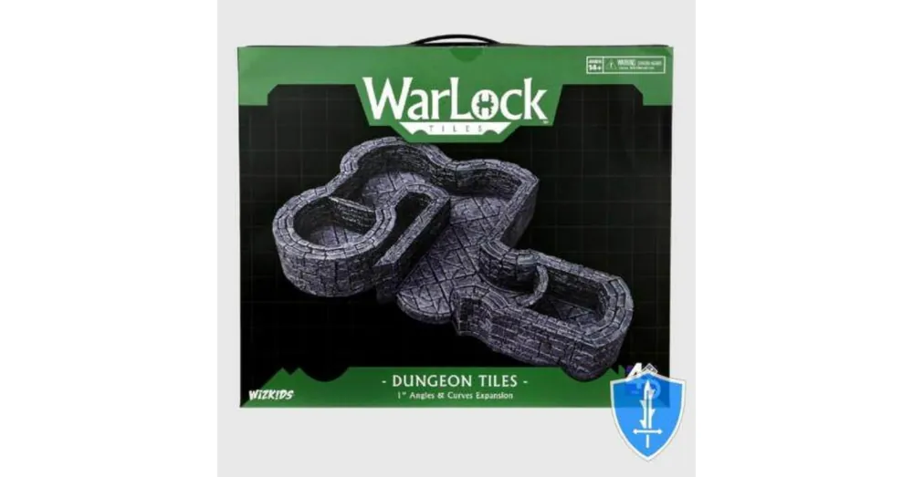 Csak ma WarLock Tiles 1" Dungeon Angles and Curves