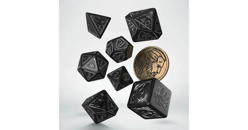 Dobókocka készlet, Witcher Geralt - The Silver Sword Biztonságos vásárlás