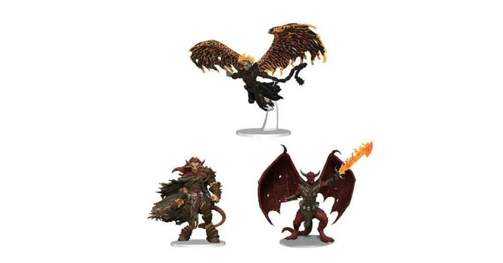 Szezonális akció D&D Icons Premium Archdevils - Bael, Bel & Zariel