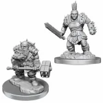 D&D Nolzur‘s Marvelous Miniatures Duergar Fighters Wave 18 Gyors szállítás