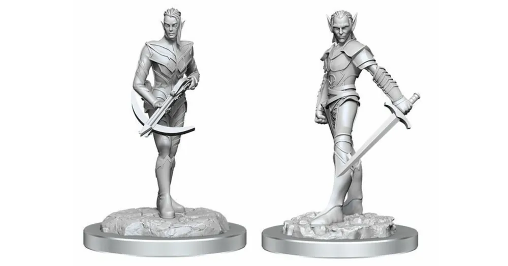 Biztonságos fizetés D&D Nolzur‘s Marvelous Miniatures Drow Fighters Wave 18