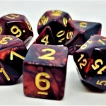 Dobókocka készlet Racing Black/Red Bestseller