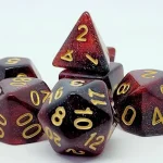 Vedd meg most Dobókocka készlet Confetti Red Galaxy