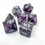 Biztonságos vásárlás Dobókocka készlet Racing Purple