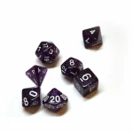 Vedd meg most Dobókocka készlet Confetti Dark Purple