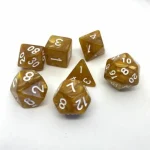 Expressz szállítás Dobókocka készlet Pearl Toffee/White