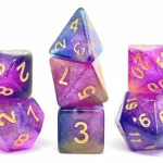 Vedd meg online Dobókocka készlet Galaxy Rainbow
