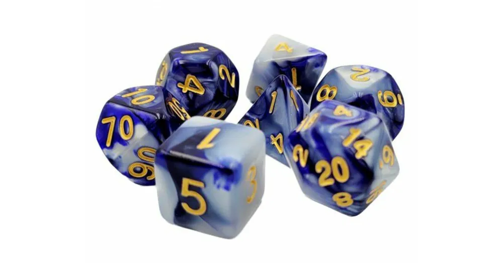 Bestseller Dobókocka készlet Racing Frost Blue