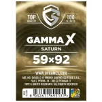 Gamma X - Saturn sleeves (kártyavédő, 59x92 mm), 100 db/csomag Azonnal elérhető