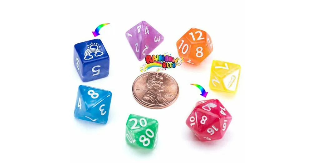Különleges ajánlat Mighty Tiny Dice Rainbow Bits
