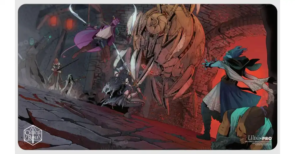 Critical Role Playmat The Mighty Nein Szuper akció