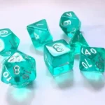 Dobókocka készlet Transparent Ice Mint Újdonság