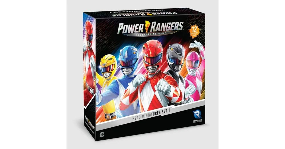 Legnépszerűbb Power Rangers RPG - Hero Miniatures