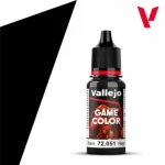 Kiárusítás Vallejo Game Color - Black 18 ml