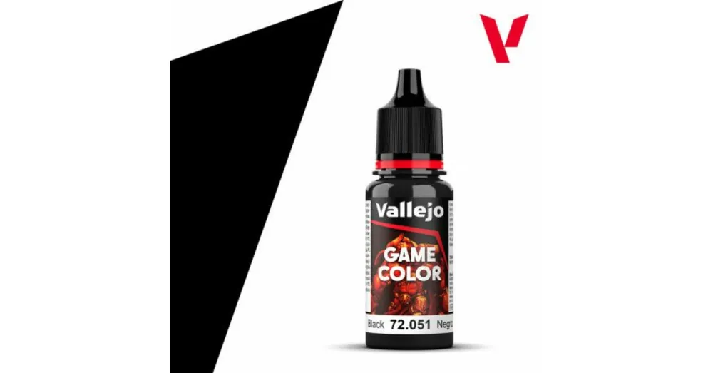 Kiárusítás Vallejo Game Color - Black 18 ml