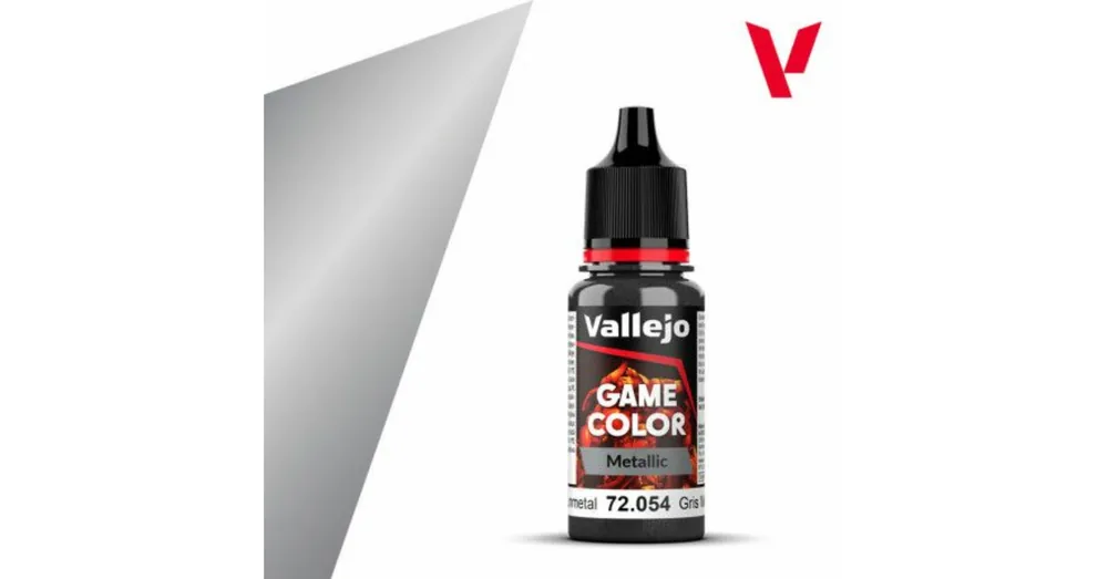 Vallejo Game Color - Dark Gunmetal 18 ml Végkiárusítás