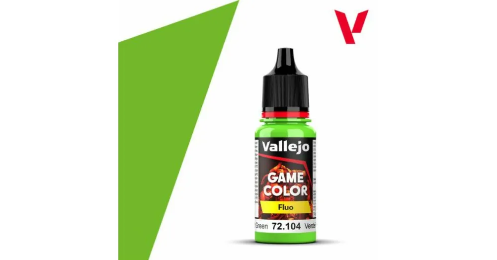 Vallejo Game Color - Fluorescent Green 18 ml Bestseller