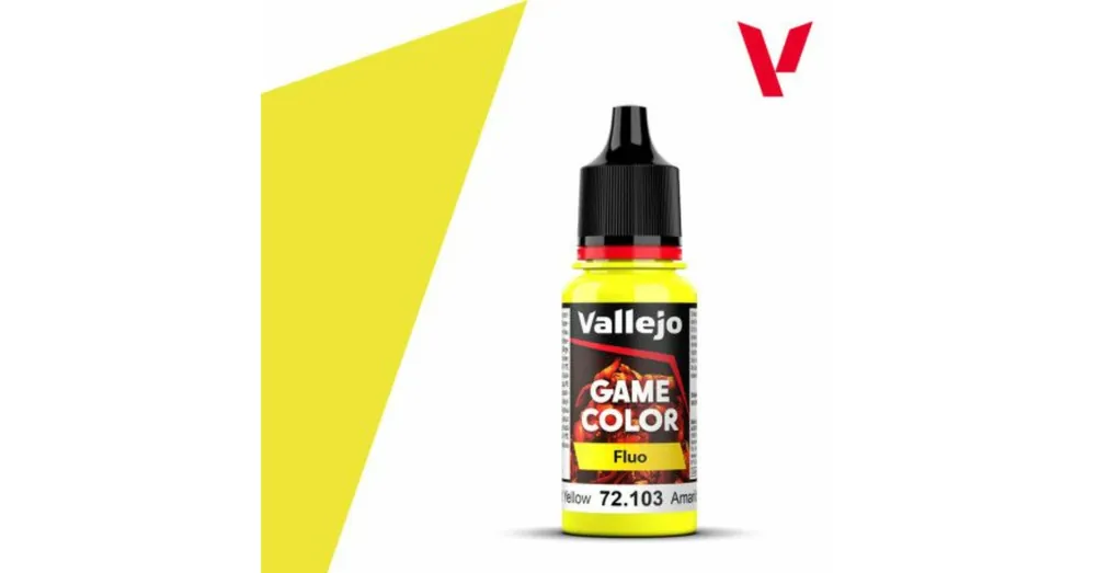 Vallejo Game Color - Fluorescent Yellow 18 ml Azonnal elérhető