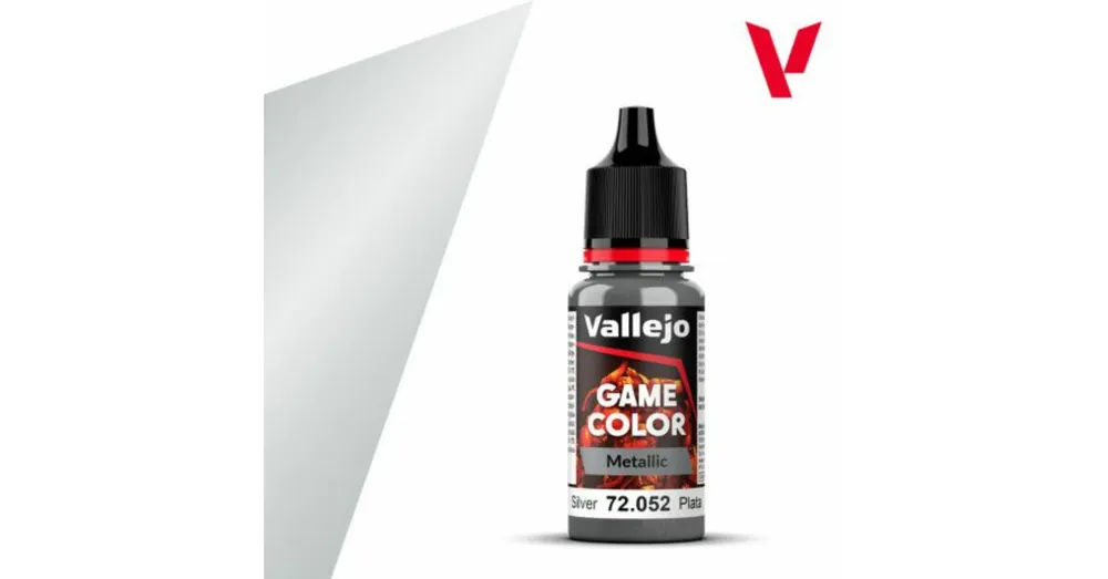 Vallejo Game Color - Silver 18 ml Prémium