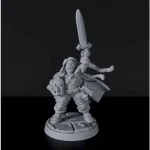 Rendeld meg most Titan Forge Miniatures Dwarf Female Paladin ver 1