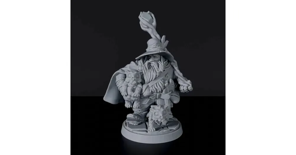 Titan Forge Miniatures Dwarf Male Druid ver 1 Árengedmény