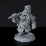 Legkelendőbb Titan Forge Miniatures Dwarf Male Fighter ver 1