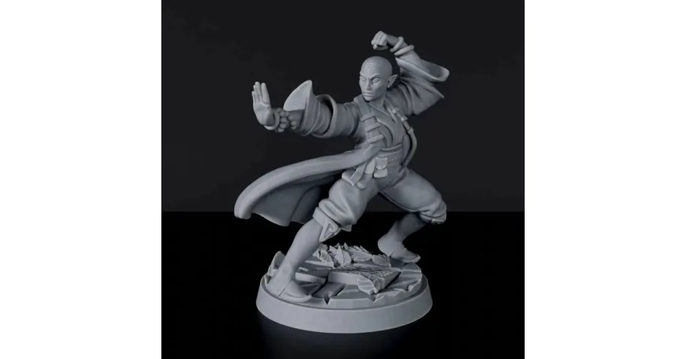 Nézd meg most Titan Forge Miniatures Elf Female Monk ver 1