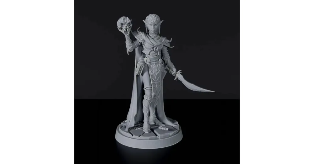Titan Forge Miniatures Elf Female Wizard ver 1 Akciós ár