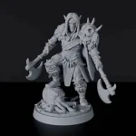 Legkelendőbb Titan Forge Miniatures Elf Male Barbarian ver 1
