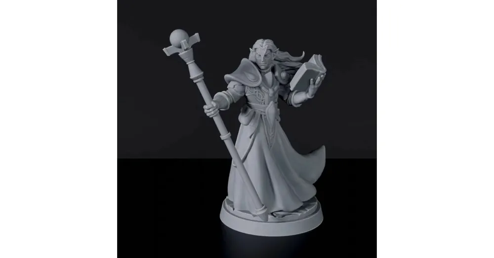 Biztonságos fizetés Titan Forge Miniatures Elf Male Wizard ver 1