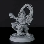 Titan Forge Miniatures Gnome Female Bard ver 3 Árcsökkenés