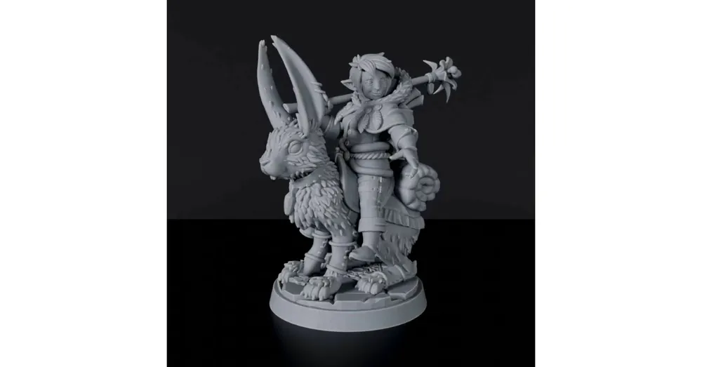 Titan Forge Miniatures Gnome Female Druid ver 1 Olcsóbb