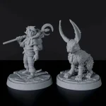 Titan Forge Miniatures Gnome Female Druid ver 3 Alacsony ár