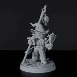 Prémium Titan Forge Miniatures Gnome Male Wizard ver 1