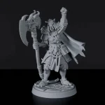 Titan Forge Miniatures Half-Orc Female Paladin ver 2 Expressz kézbesítés