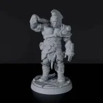Legkelendőbb Titan Forge Miniatures Half-Orc Male Barbarian ver 1