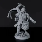 Titan Forge Miniatures Half-Orc Male Bard ver 1 Kedvezmény