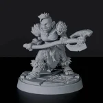 Korlátozott ajánlat Titan Forge Miniatures Halfling Female Barbarian ver 3
