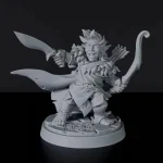 Árcsökkenés Titan Forge Miniatures Halfling Male Ranger ver 1