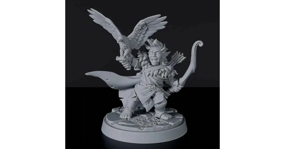 Titan Forge Miniatures Halfling Male Ranger ver 3 Legnépszerűbb