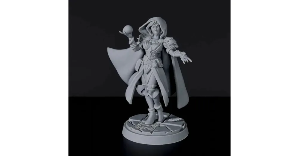 Titan Forge Miniatures Human Female Wizard ver 1 Ne maradj le