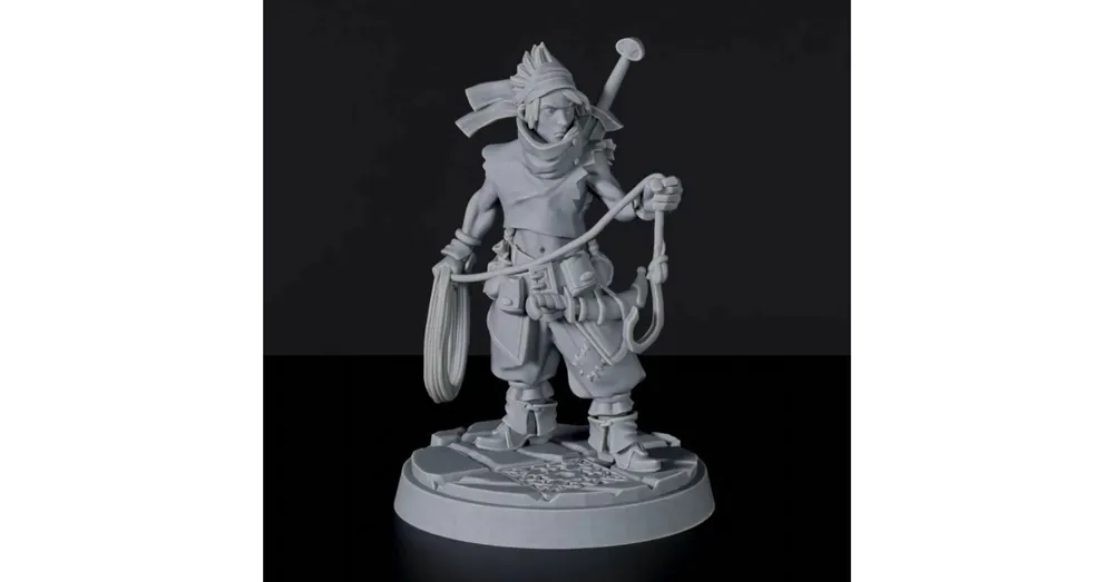 Titan Forge Miniatures Human Male Adventurer ver 3 Bestseller