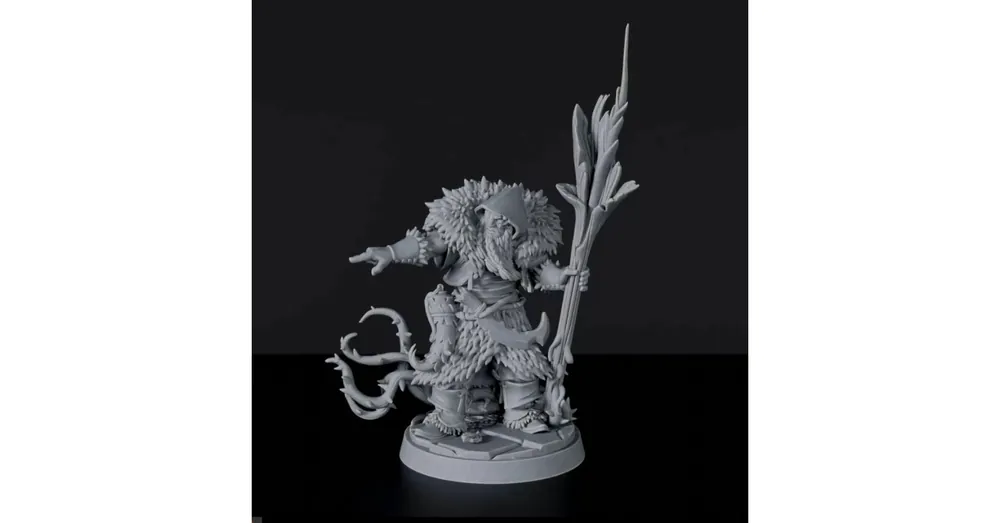 Titan Forge Miniatures Human Male Druid ver 1 Biztonságos vásárlás