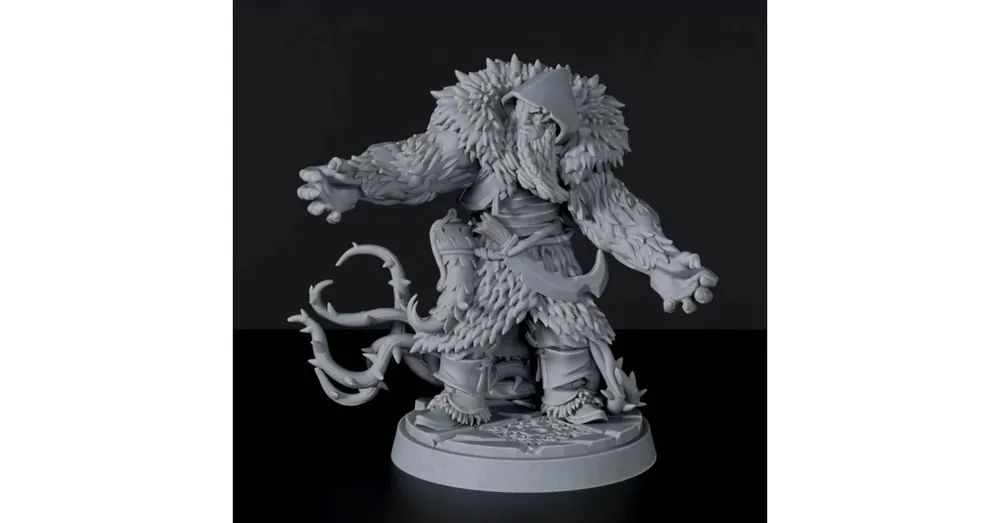 Ajánlat Titan Forge Miniatures Human Male Druid ver 2