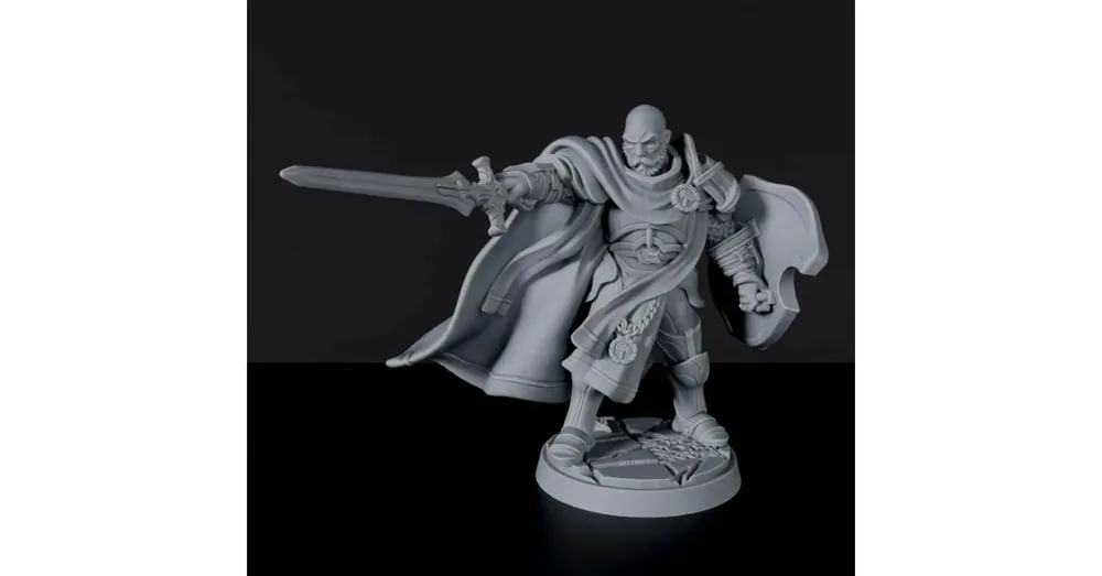 Szuper ajánlat Titan Forge Miniatures Human Male Paladin ver 1
