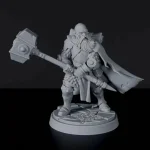 Akció Titan Forge Miniatures Human Male Paladin ver 2